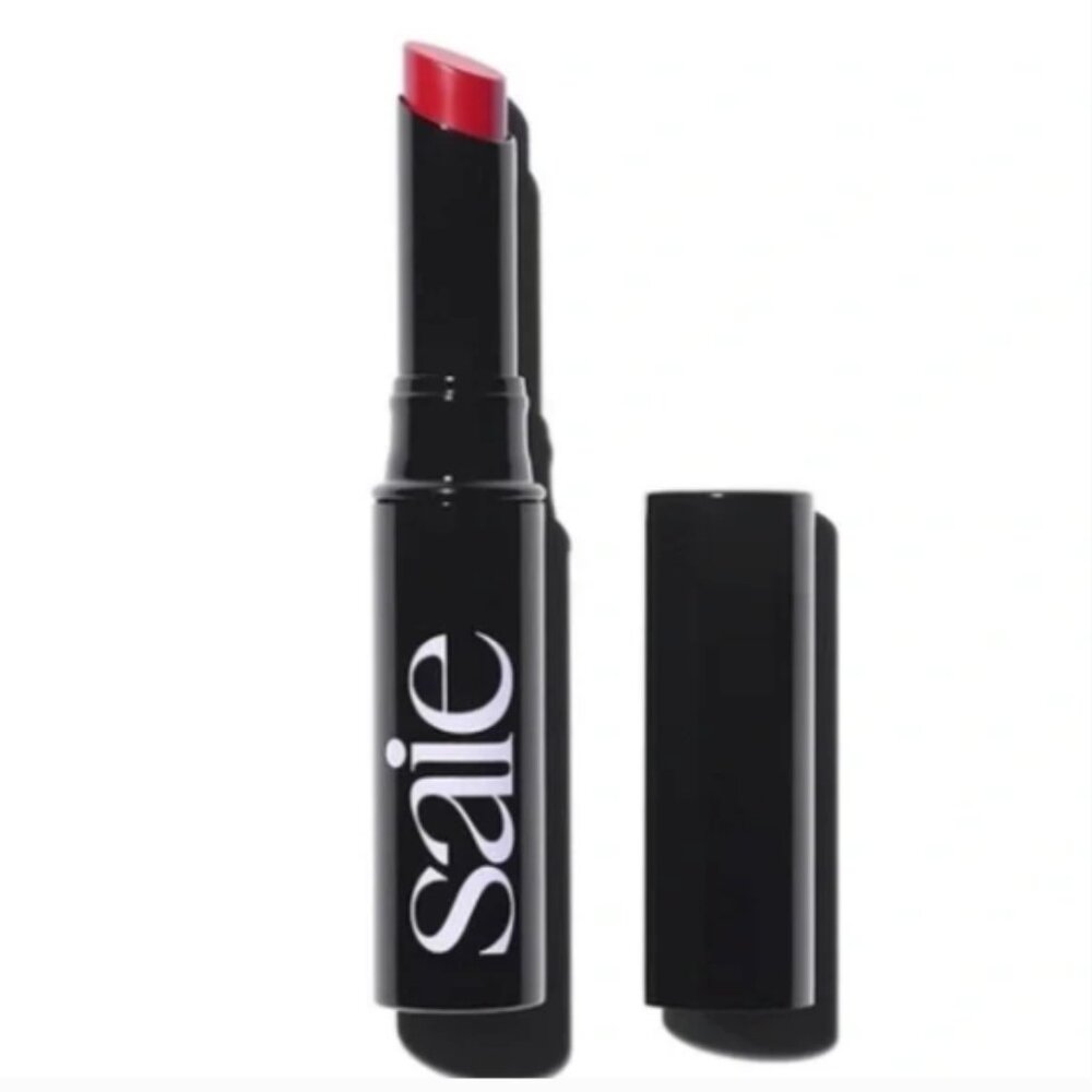 Saie Lip Blur Matte-Blurring Lipstick in Classic